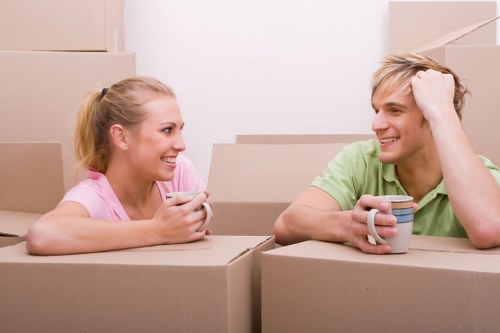 Local removals team planning a move in Uxbridge