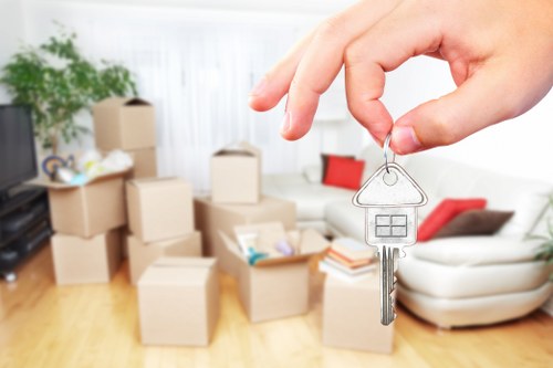 Moving day preparation checklist for a home relocation