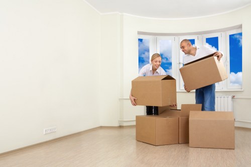 Local removal team preparing a move in Uxbridge