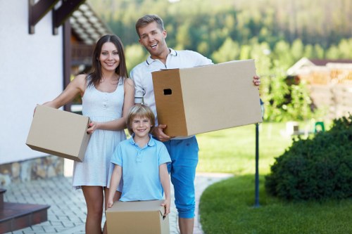 Packing boxes for flat removals in Uxbridge