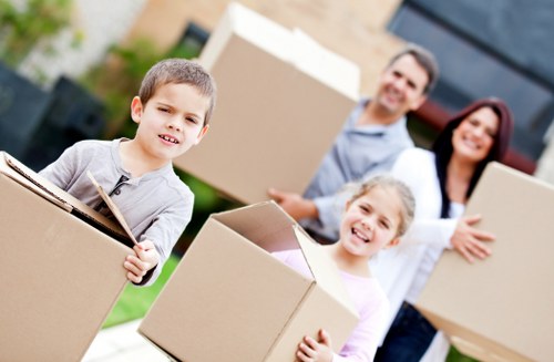 Commercial office move with a removal truck hire service in Uxbridge