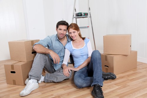 Recording an issue during a house move with a professional team