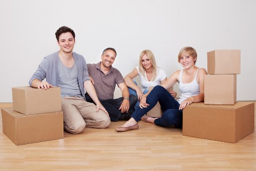 Organized packing supplies used for packing and unpacking services in Uxbridge