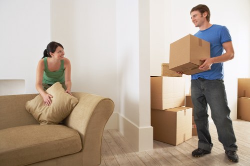 Local Uxbridge man and van transporting boxes and household items
